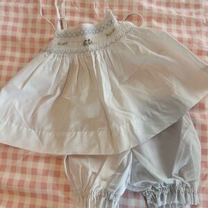 Kids White Matching Set